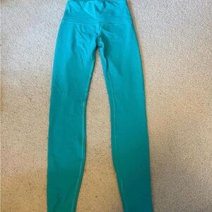 Cascadia green lululemon leggings